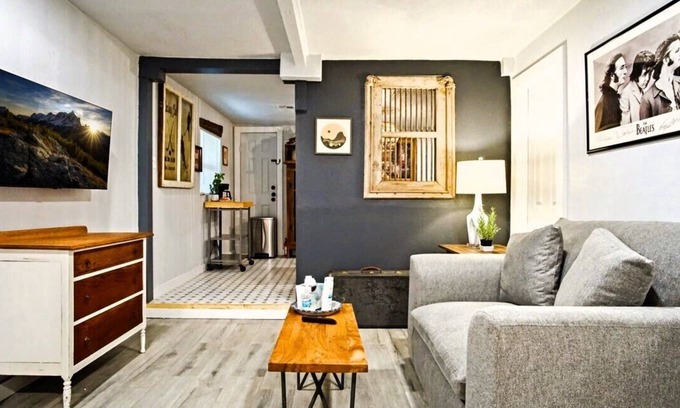 Central Oklahoma City Apartment | Harmony Studio | 5 min → Asian District | Full Kitchen | Rainfall Shower