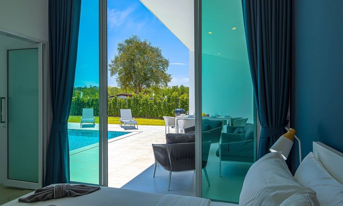 Khao Tao Villa | Harmony Villa 5 Bedroom Modern Pool Villa (KH-A7)