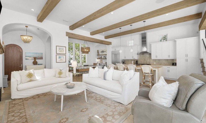 Rosemary Beach House | Harper Cottage & Carriage House - Stunning, Private Pool, 4 Bikes