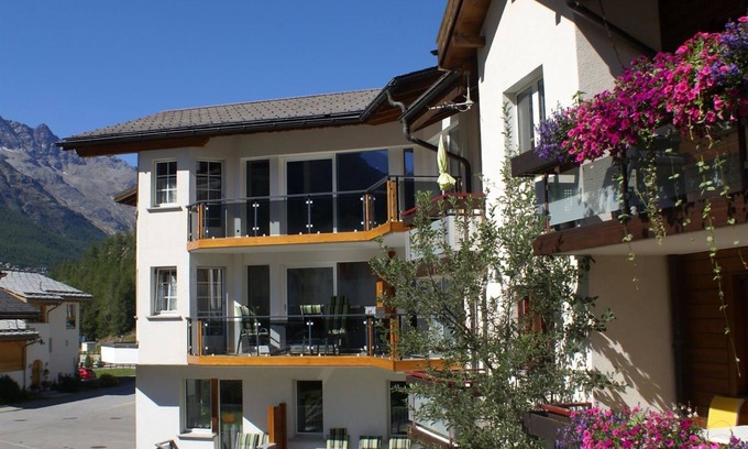 Saas Almagell Apartment | Haus Alpenrose by Interhome