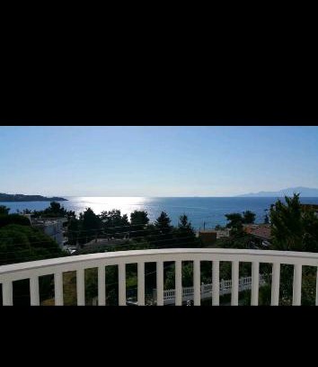 Kavala Apartment | Haus am Strand schöne Aussicht