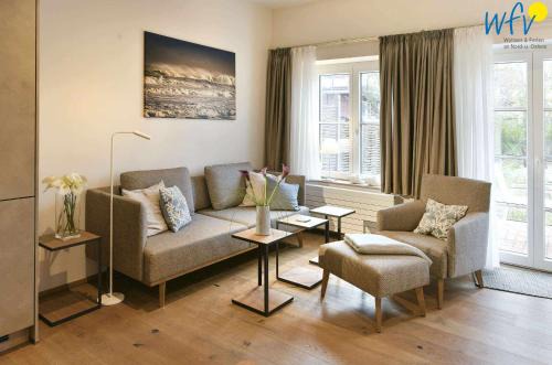 Juist Apartment | Haus Nordland Ferienwohnung Duenenkoje