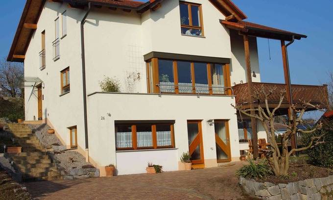 Ettenheim Apartment | Haus Schwarzwaldblick apartment with terrace/garden with view