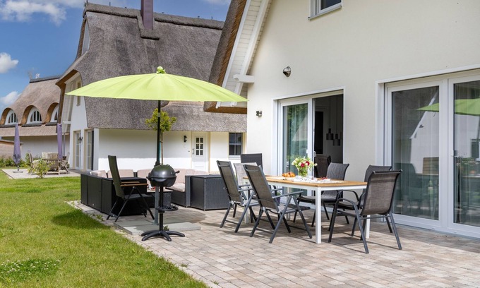 Am Salzhaff House | Haus Strandsegler Unter Reet OFC 30 - Haus Strandsegler Unter Reet