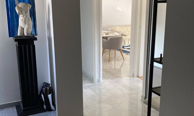 Riou - Petit Juas - Av de Grasse Apartment | Haven of peace, near town center, on the heights of Cannes