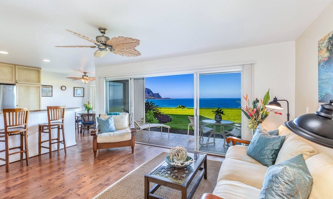 Princeville Condo | Hawaiian Style Princeville Condo with Panoramic Ocean and Bali Hai Views!