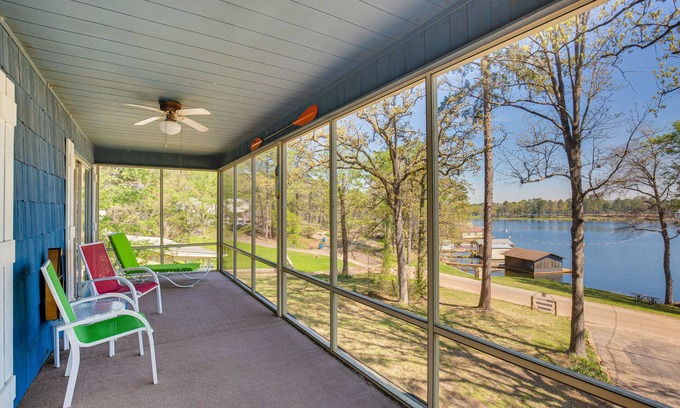 Hawkins Cabin | Hawkins Vacation Rental w/On-Site Lake Access!