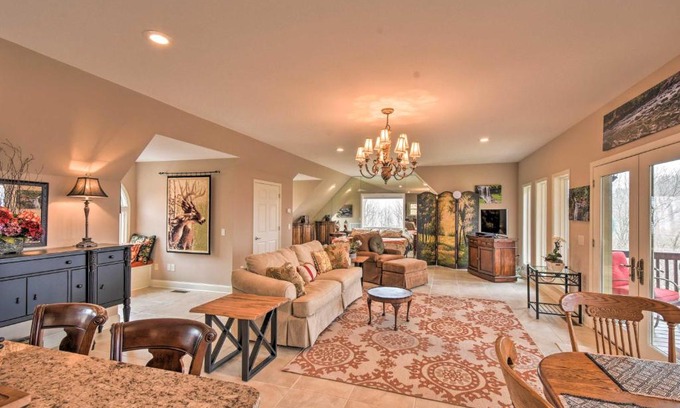 Hayesville Apartment | Hayesville Studio Nearby Hiking and Golfing!