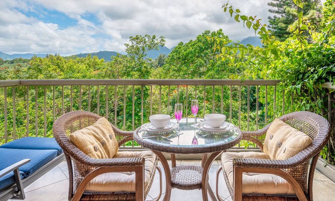 Princeville Condo | HBR Family Condo 1557/8, Mt View, Near Pool, Washer/Dryer, Add'l Resort Fees
