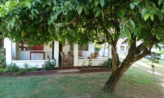 Mahe Island Apartment | HCS Bungalows, Turtle Bay Rustic Bungalow with garden, Flat #1