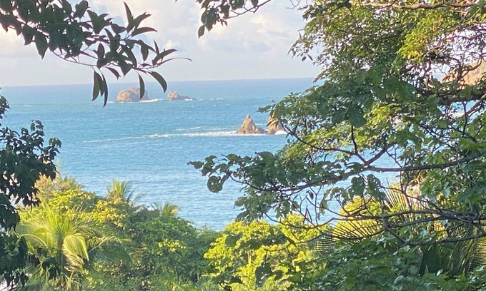 Manuel Antonio House | Hear the waves from either pools or patios, or walk to the beach, ocean views