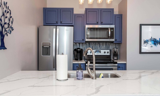 Covington Condo | Heart of Mainstrasse Apt 1