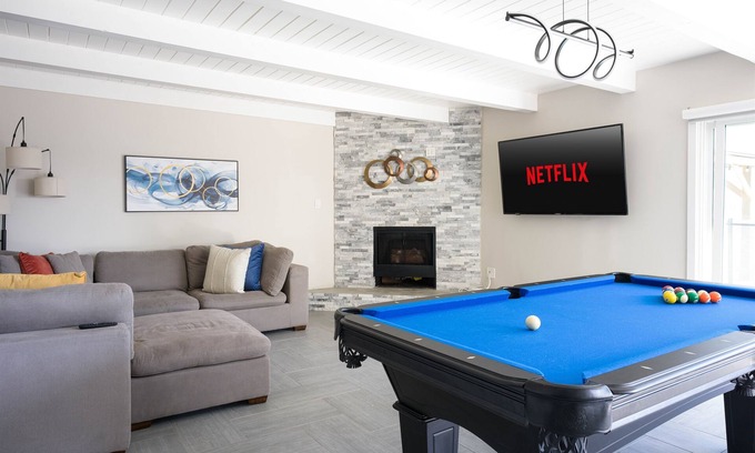 Tustin House | Heated Patio, 4BR Oasis w Pool & Pool Table