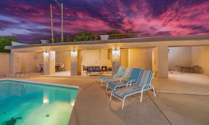 Mitman House | Heated Pool & Hot Tub/4 BR 3+ BA/Central