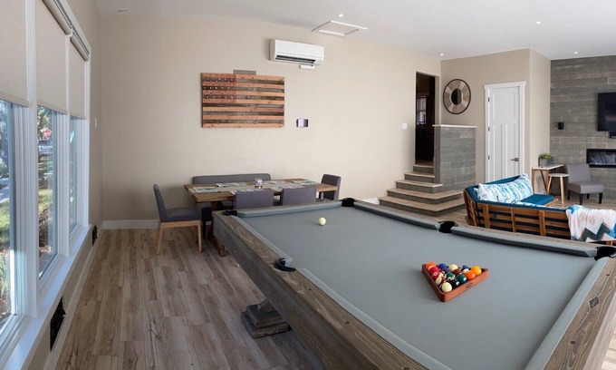 Folly Beach House | Heated Pool, Outdoor Kitchen,3 blocks from the beach.