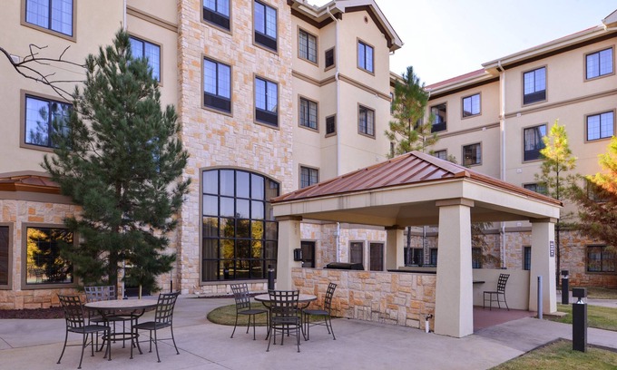 Central Oklahoma City Condo | Heated Saltwater Pool + Suite