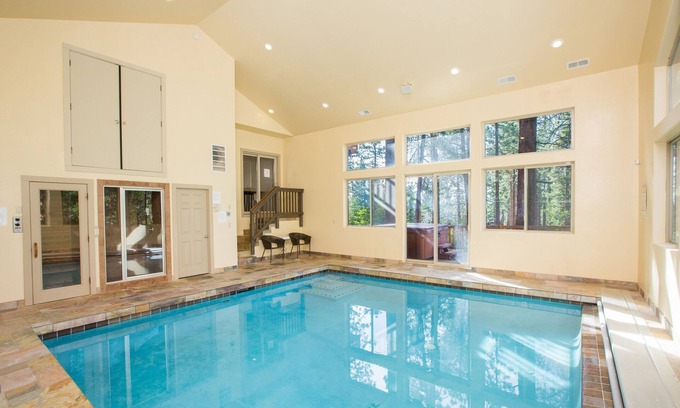 South Lake Tahoe House | Heavenly, AC, Indoor Pool, Home Theater - HRP #085