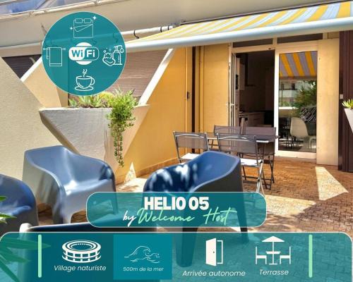 Naturist Village Apartment | Helio O5, séjour calme et relaxant