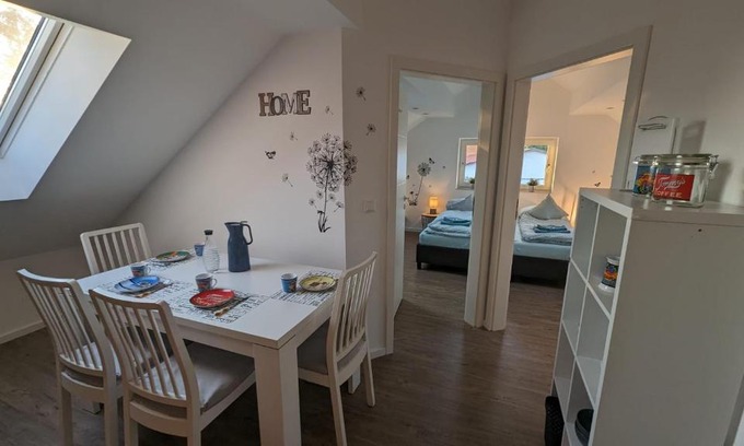 Eching Apartment | Helle Wohnung mit zwei Schlafzimmern