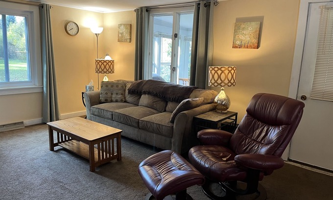 Oneonta House | Hemlock - Quiet neighborhood, fire pit, large backyard, near All Star Village