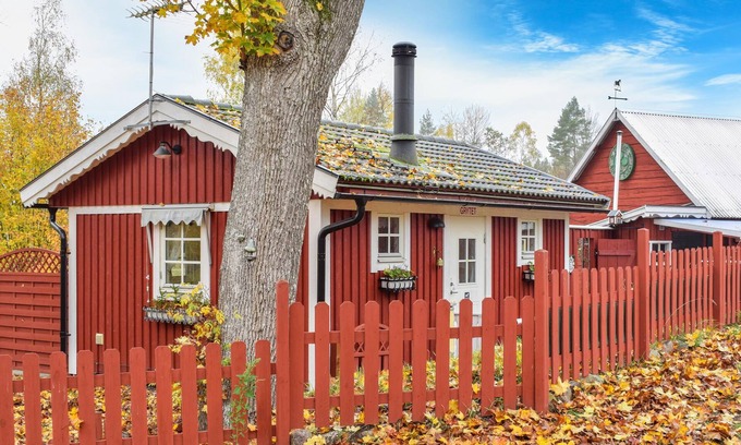 Lackeby House | Here you will stay in a cottage with a terrace that offers an incredibly beautiful and wide view of
