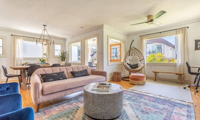 Hermosa Beach House | Hermosa Bungalow 1920s Charm Steps to the Strand