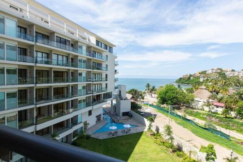 La Cruz de Huanacaxtle Apartment | Hermoso Estudio frente al mar, Zantamar 306