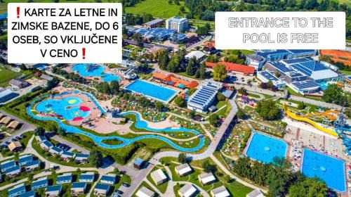 Terme Catez Ski Chalet | Hiška 111 s kopalnimi kartami