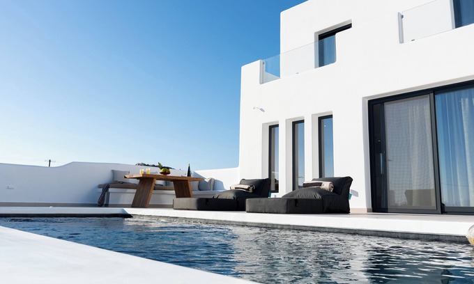 Plaka Villa | Hidden Gem - Sea View Villa Black Opal - Nestled a mere whisper from Plaka beach