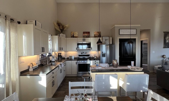 Cheat Lake Apartment | Hideaway On A Hill. The name says it all. It’s a cozy apartment with great views