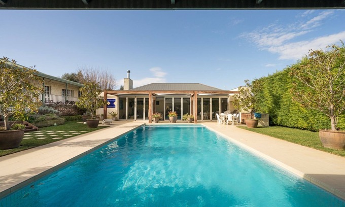 Rye House | Hideout in Rye - Luxury resort style holiday home with Pool/Spa & Tennis Court