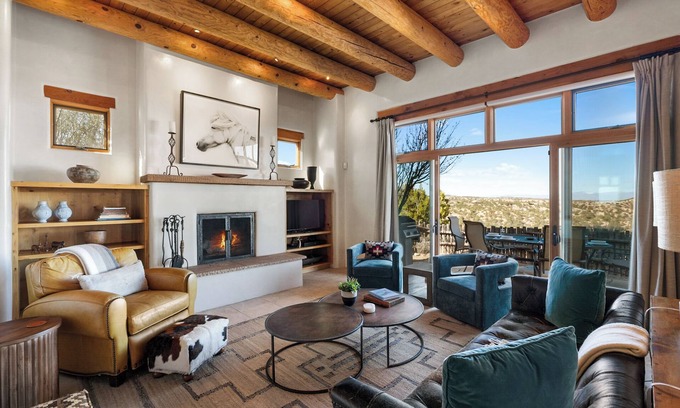 Tesuque House | High Desert - Incredible Sunset Views
