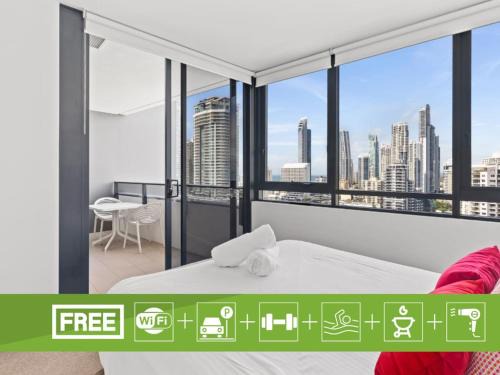 Surfers Paradise Apartment | High Level 1 Bedroom Apartment in Paradise