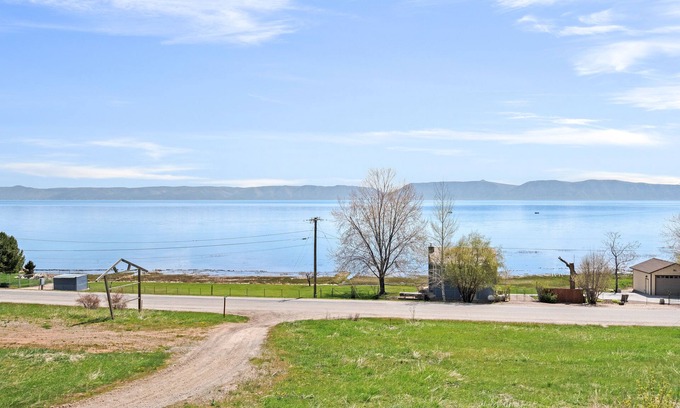 Garden City House | Hillside home w/deck & beautiful views of Bear Lake - dogs OK