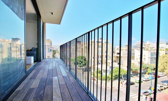 Tel Aviv Apartment | Hilton Beach new Spectacular 2BR Terrace