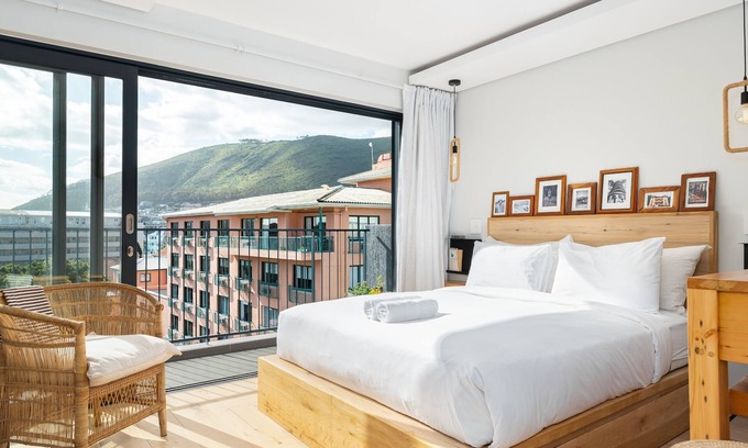 Sea Point Apartment | Hip & Modern Sea Point Apartment with Views + Pool