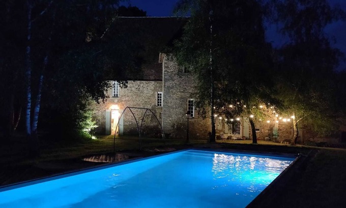 Saint-Germain-les-Belles House | Historical Family Château W/priv Pool, Hidden Gem! Close to Amenities