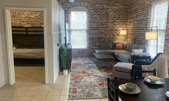 Danville Apartment | Historic 2 br & 1 ba On the River