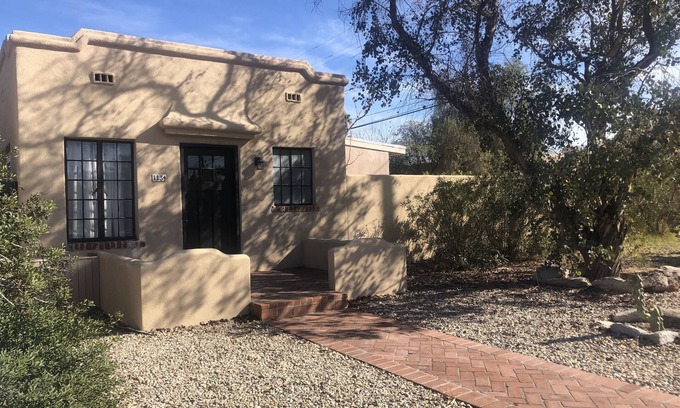 Blenman-Elm House | Historic Adobe One-Bedroom House Near University