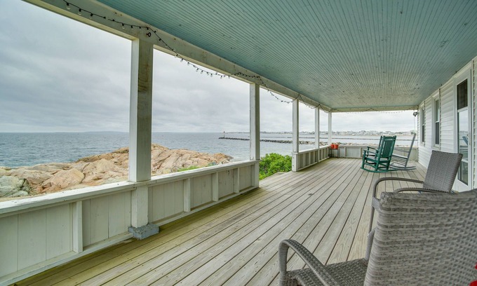 Brant Rock Cottage | Historic Cottage w/Beautiful Oceanfront View