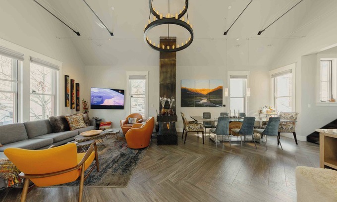 Telluride House | Historic Downtown Home by InvitedHome | Hot Tub, Patio, Walk to Festivals