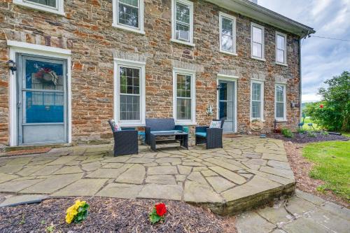 Antes Fort House | Historic Home on Farm, 15 Mi to Williamsport!