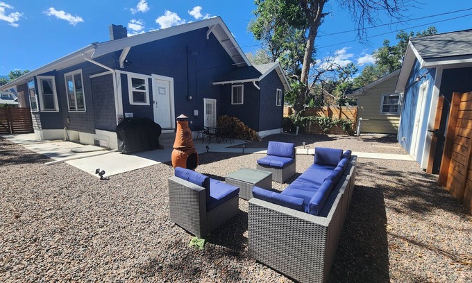 Colorado Springs House | Historic Home w/Pikes Peak Views