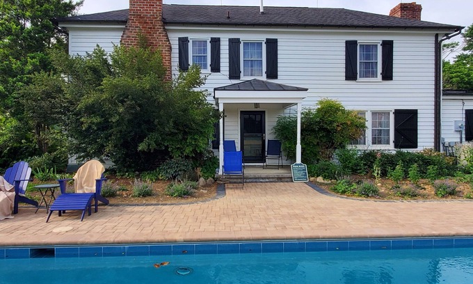 Blacksburg Other | Historic manor house on working farm with pool and sauna 10 minutes from VA Tech