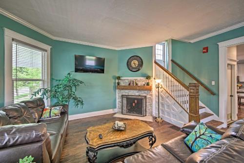 Noblesville House | Historic Noblesville Home with Private Yard!