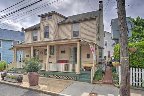 Ocean Grove House | Historic Ocean Grove Home - Walk to Beach!
