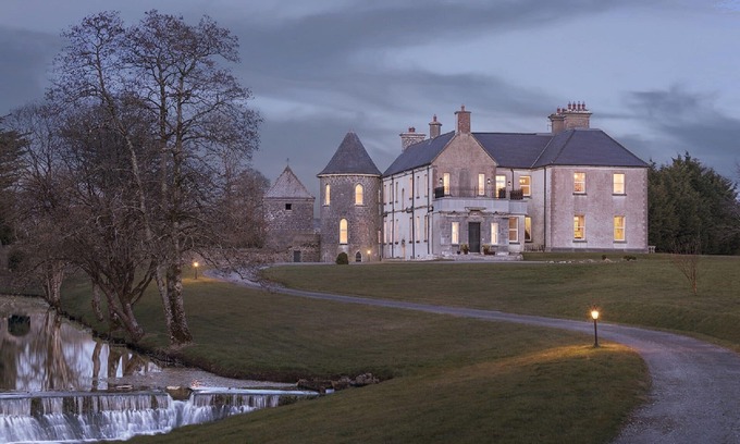 Abbeyknockmoy House | Historic Riverside Manor on 33 private acres