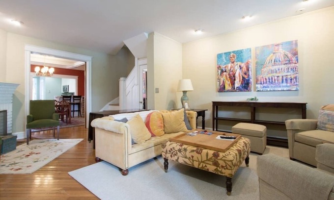 Columbia Heights House | Historic Row House. Solar Powered!