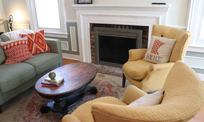 Afton House | Historic Schoolhouse Turned Home in Charming River Town of Afton
