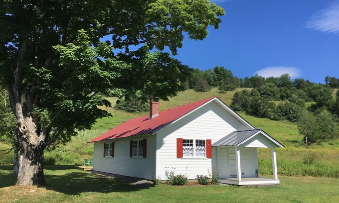 Woodstock Cottage | Historic Ski Lodge on 112-Acre Vineyard
